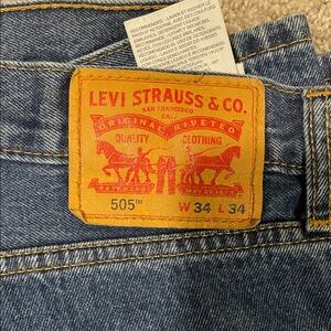 Levi's Straight Fit Denim Jeans